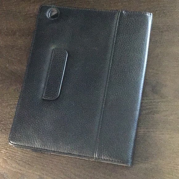 Black Leather OG IPad Case - Picture 2 of 5
